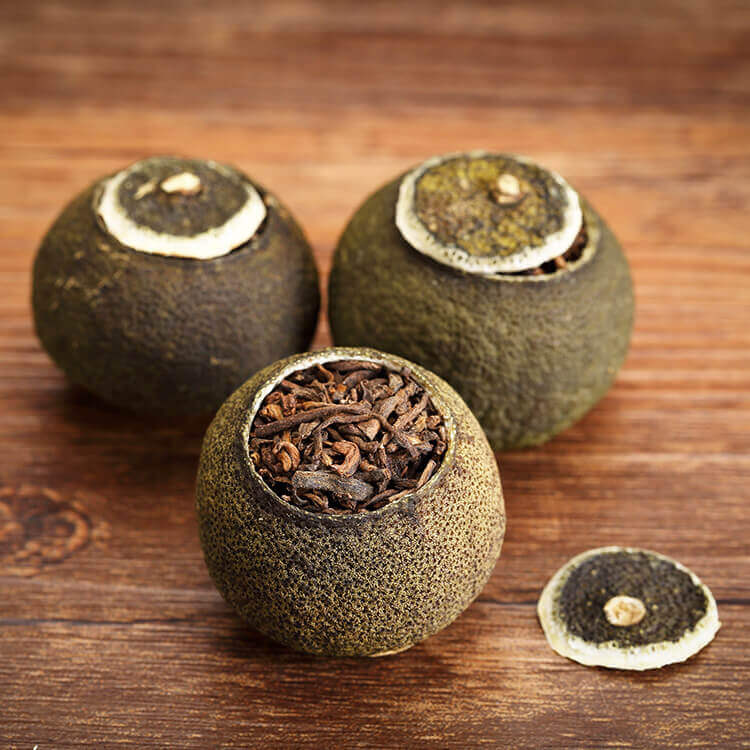 Green Tangerine Drying Process